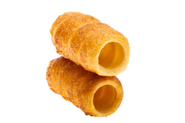 puff tubes isolated on white background