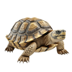 Obraz premium Desert Tortoise PNG Cutout, Generative AI