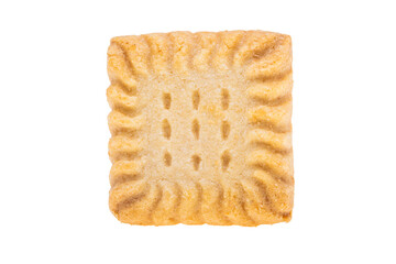 Scottish shortbread isolated