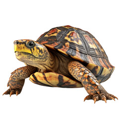 Obraz premium Eastern Box Turtle PNG Cutout, Generative AI