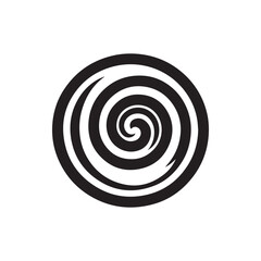Spiral icon vector