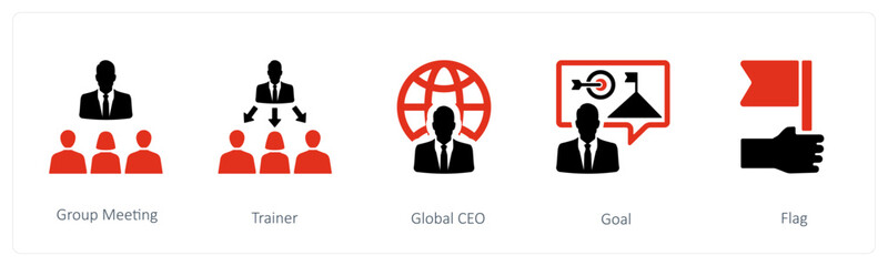 Group Meeting, Trainer and Global CEO