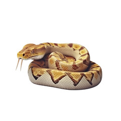 Fototapeta premium Indian Python PNG Cutout, Generative AI