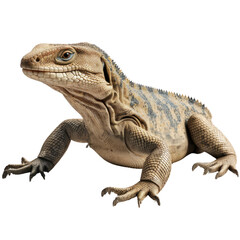 Monitor Lizard PNG Cutout, Generative AI