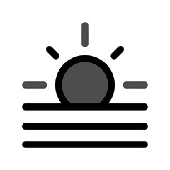 Sunshine, Sunrise icon PNG