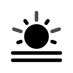 Sunshine, Sunrise icon PNG