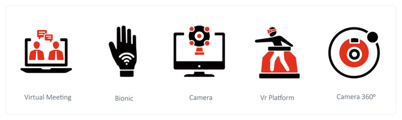 Virtual Meeting, bionic and Camera
