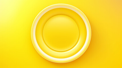 Abstract yellow concentric circles on a vibrant background for creative designs
