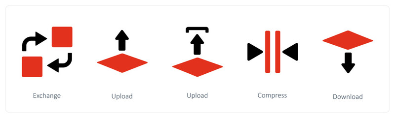 Exchange, Upload, Compress