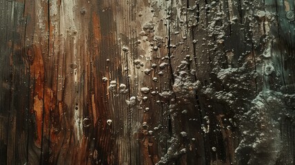 an image created by artificial intelligence, a floor or wall covering with a special wood pattern