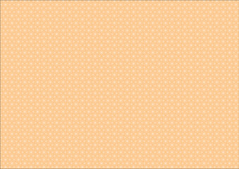 日本の伝統紋様 麻の葉のシームレスパターン 黄