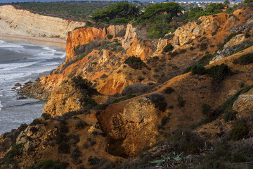 Algarve Coastal Landscape In Portugal - 733716279
