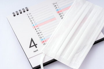 4月、花粉症、感染症対策、マスク
