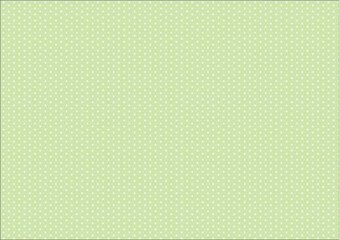 日本の伝統紋様 麻の葉のシームレスパターン 緑