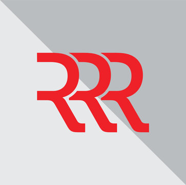 Letter RRR Desain Logo Vector