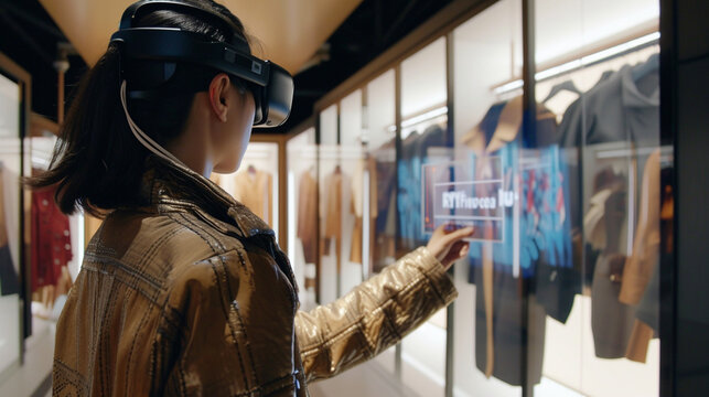  Interactive Virtual Try-On: Incorporate augmented reality (AR) or virtual try-on technology to allow customers to digitally try on your clothes. Showcase these features through images. Generative AI