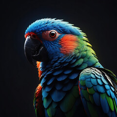 blue and yellow macaw