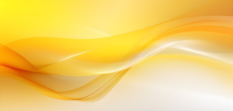 abstract yellow  background with waves