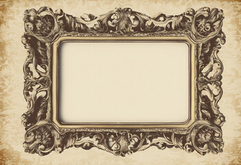 Vintage frame.