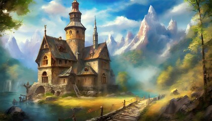 fairy tale castle