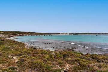 Fototapeta na wymiar Vivonne Bay on Kangaroo Island