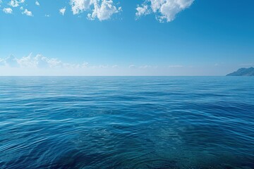 Obraz premium blue sea and sky