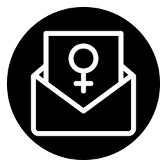 mail glyph icon