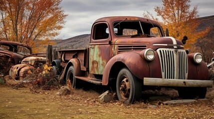 classic old farm trucks