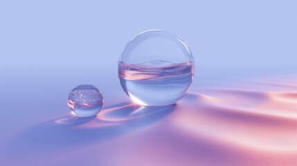 glass object background