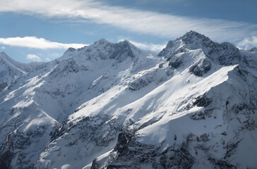 swiss mountains in the mountains