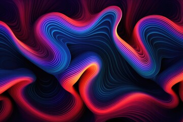 Colorful abstract liquid background. Curve dynamic fluid texture. Colorful swirl gradient. Futuristic digital psychedelic concept. Neon wallpaper, cover, backdrop