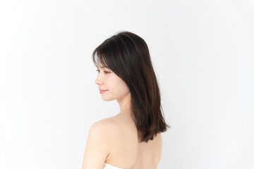 Fototapeta premium ビューティーイメージ 振り向く女性