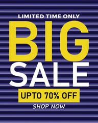 Sale banner template design . Super Sale, end of season special offer banner. vector illustration.