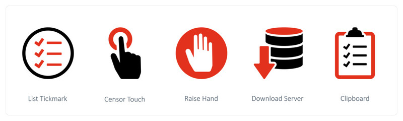 list tickmark, censor touch