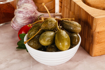 Marinated Caper Berries snack appetiser