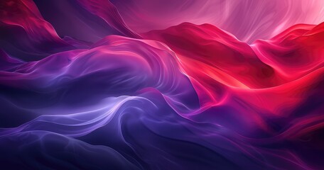 vivid silk waves artwork. abstract background - obrazy, fototapety, plakaty