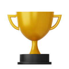 Trophy Cup Award 3D Icon