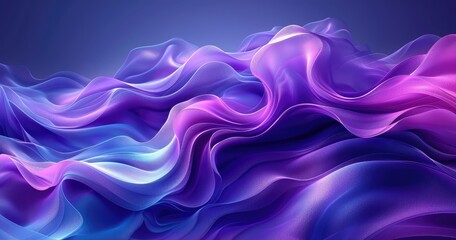 lavender silk waves. abstract background - obrazy, fototapety, plakaty