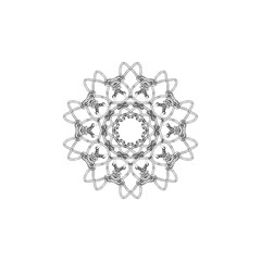 Indian Mandala For Colouring