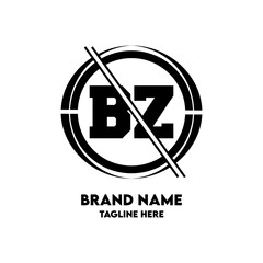 BZ Logo Design And Monogram logo
