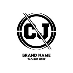 CJ Logo Design And Monogram logo