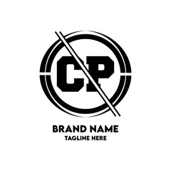 CP Logo Design And Monogram logo