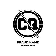 CQ Logo Design And Monogram logo