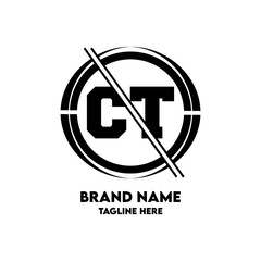 CT Logo Design And Monogram logo