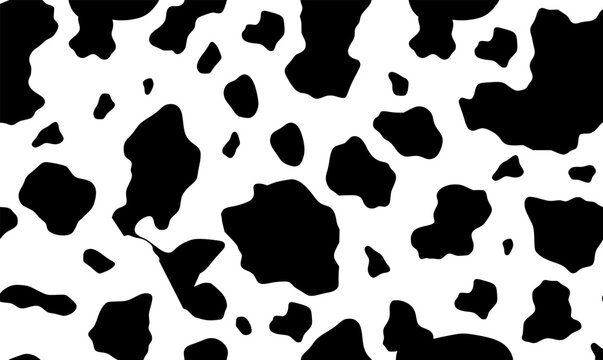 dairy cows / dalmation skin seamless pattern vector, for wallpaper, background or patterns, fabric motifs