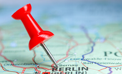 Bernau, Germany pin on map