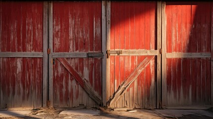 Fototapeta na wymiar farmhouse barn doors