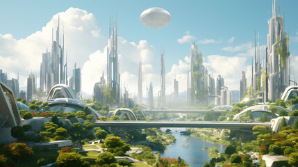 Futuristic city