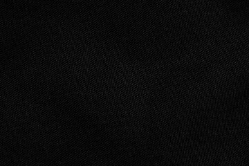 Canvas black texture for dark design. Grunge background