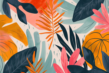 abstract floral background